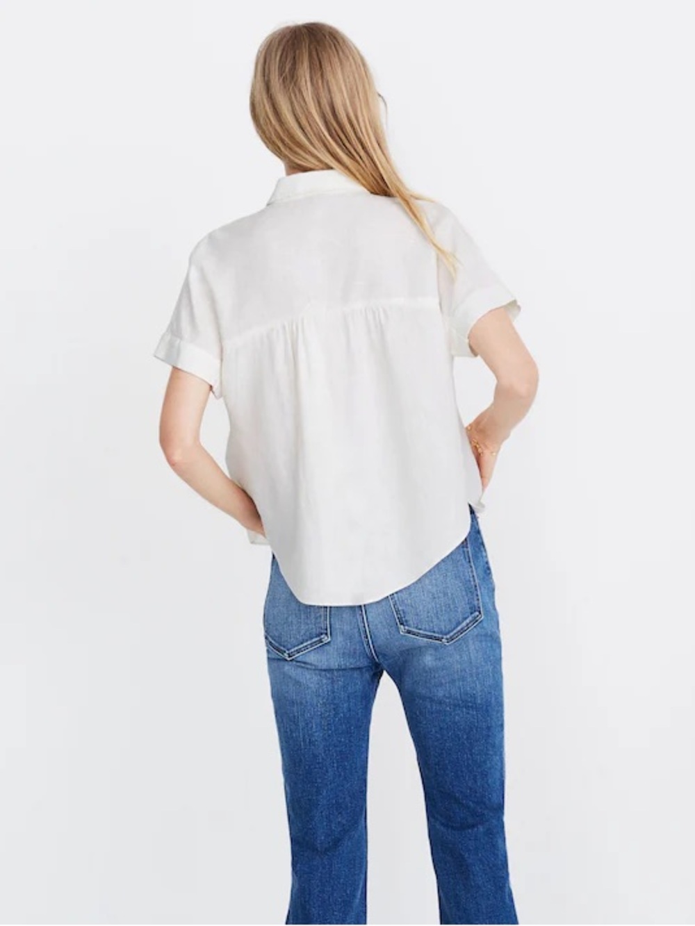Linen blend hilltop shirt - Picture 2 of 6